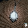 Кулон Дзеркало старовинне. На ланцюжку